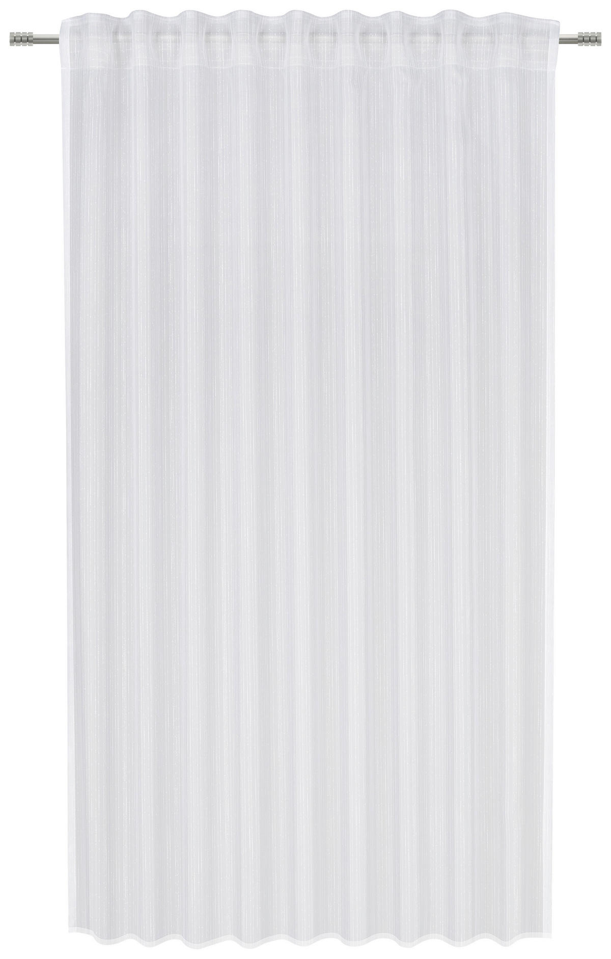 KOMBINIRANA ZAVESA  prosojno  300/160 cm   - bela, Basics, tekstil (300/160cm) - Esposa