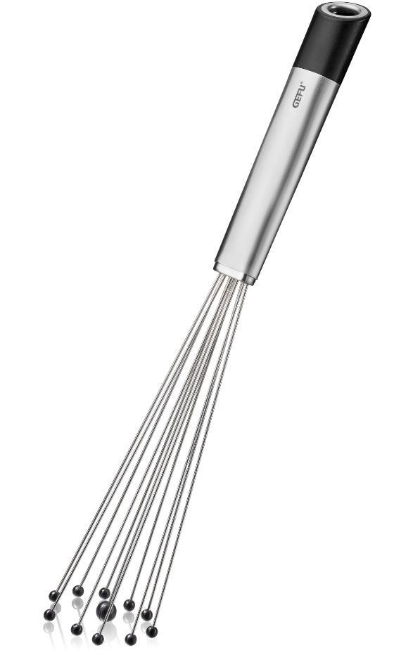 SCHNEEBESEN PRIMELINE  - Edelstahlfarben/Schwarz, Basics, Kunststoff/Metall (32,5cm) - Gefu