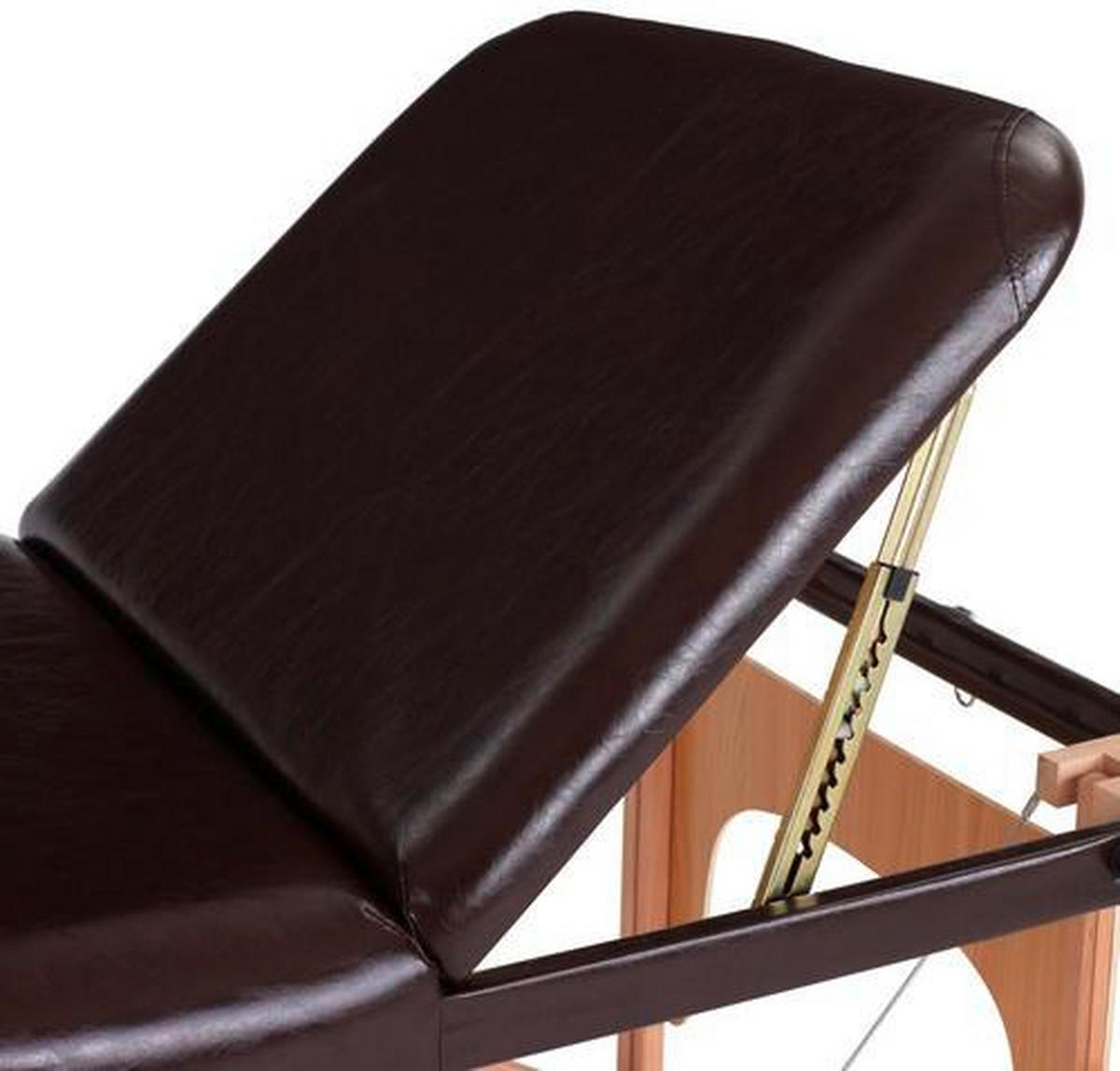 MASSAGELIEGE - Braun, Trend, Holz/Holzwerkstoff (185/70/62-85cm) - Novel