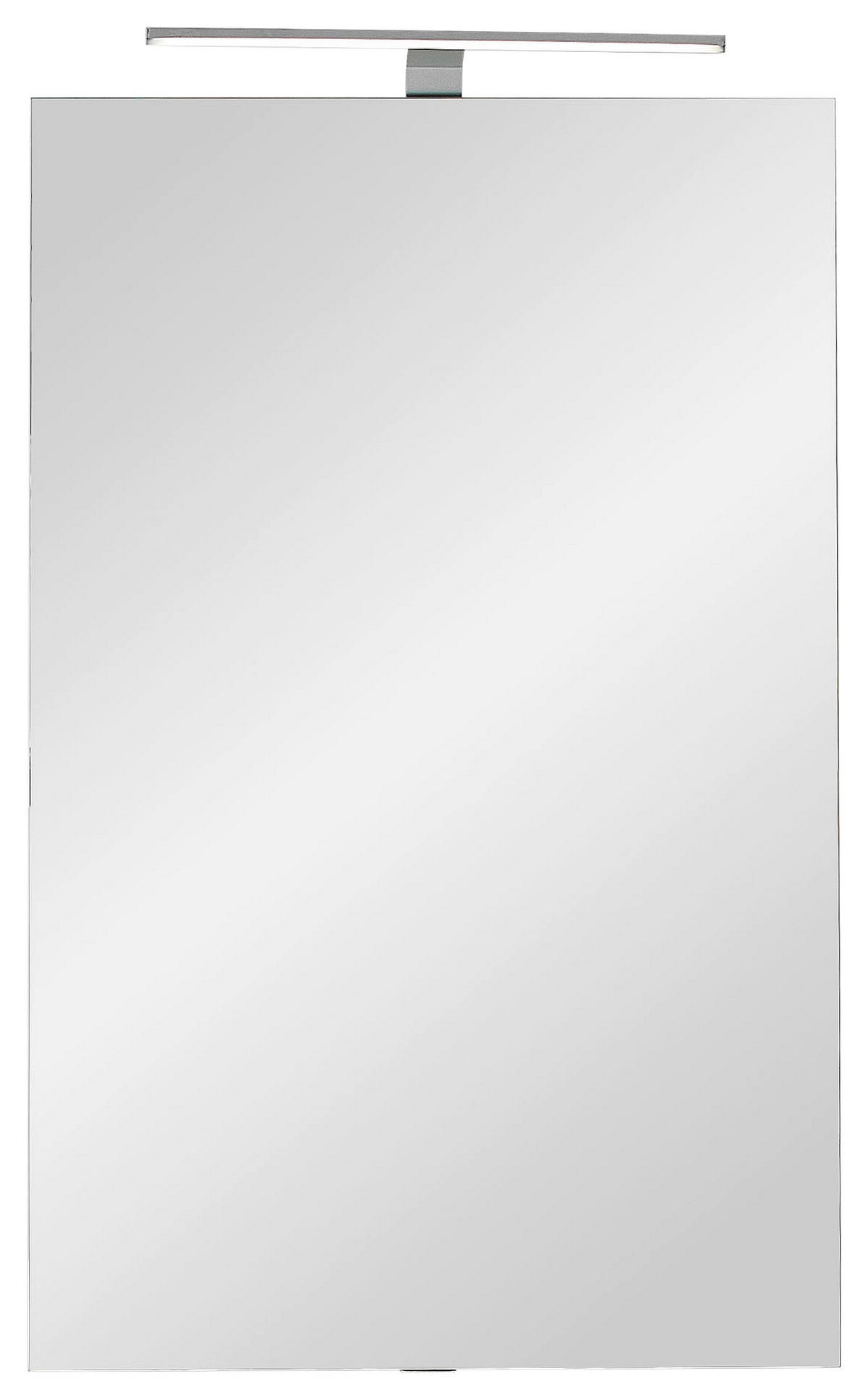 BADEZIMMERSPIEGEL 50/90/3,2 cm  - Eichefarben, LIFESTYLE, Glas/Holzwerkstoff (50/90/3,2cm) - Sadena