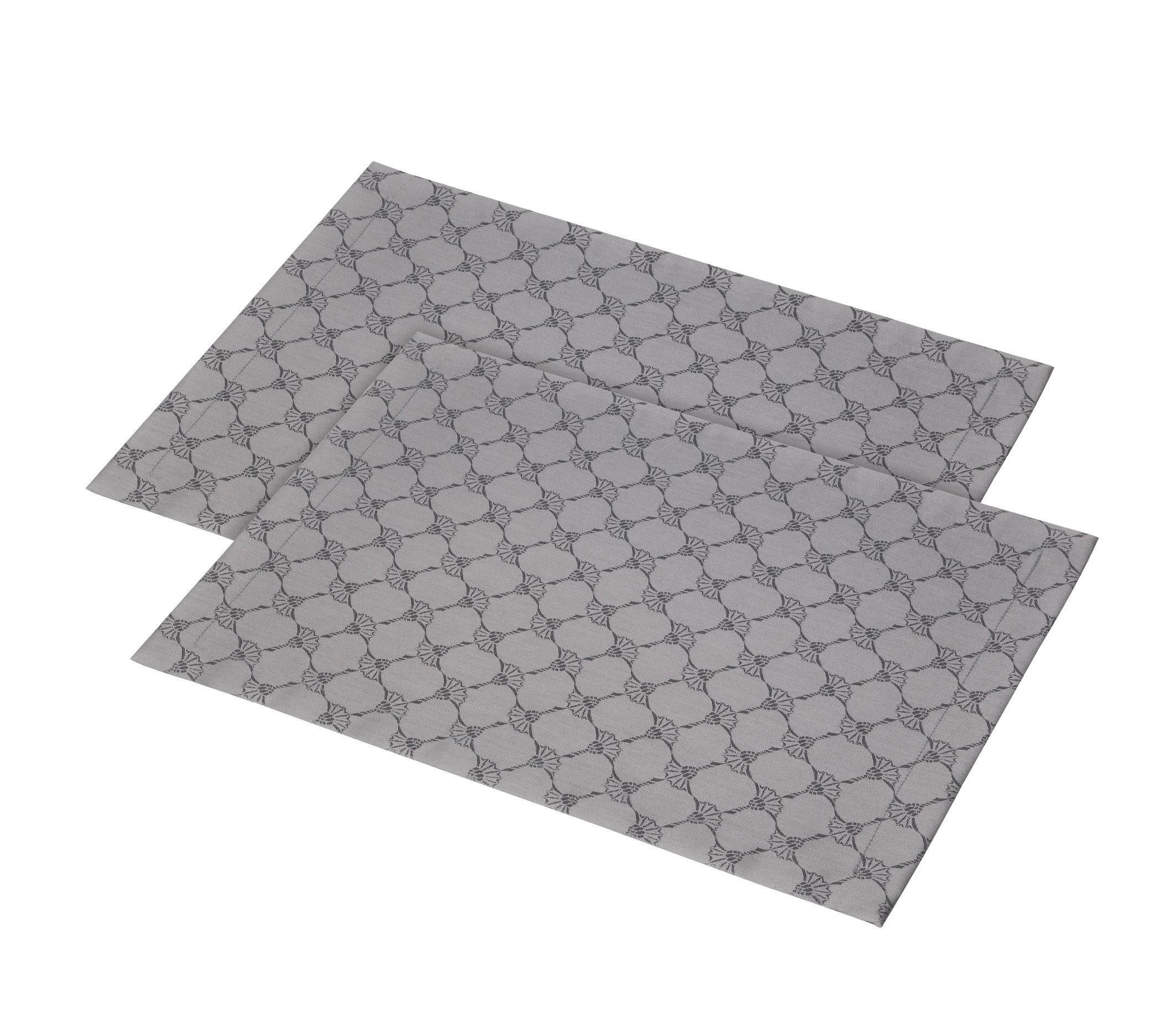 TISCHSET Textil Platinfarben 36/48 cm - Platinfarben, Design, Textil (36/48cm) - Joop!