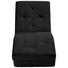 RELAXLIEGE in Textil Schwarz - Schwarz/Naturfarben, Design, Holz/Textil (164/86/67cm) - Ti`me RELAXLIEGE in Textil Schwarz - Schwarz/Naturfarben, Design, Holz/Textil (164/86/67cm) - Ti`me