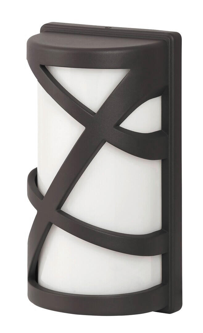 SPOLJNA SVETILJKA - antracit, Osnovno, metal/plastika (15/27cm)