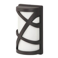 SPOLJNA SVETILJKA - antracit, Osnovno, metal/plastika (15/27cm)