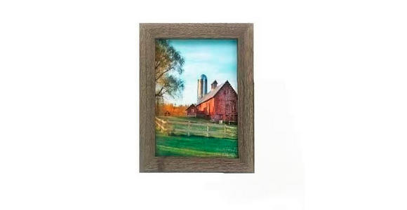 BILDERRAHMEN 14,6/19,6/1,5 cm - Grau, Basics, Glas/Holzwerkstoff (14,6/19,6/1,5cm) - Ambia Home