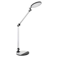 LED-SVETILKA ZA PISALNO MIZO     50/19,2/90,5 cm          - srebrne barve/črna, Design, kovina/umetna masa (50/19,2/90,5cm) - Globo