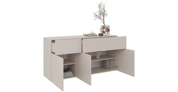 SIDEBOARD Newniq  in 150/75/42 cm  - Kaschmir, Design, Holzwerkstoff (150/75/42cm) - Hom`in