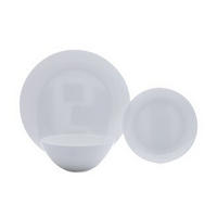 KOMBINOVANÁ SOUPRAVA 12dílné, porcelán keramika  - bílá, Basics, keramika - Maxwell & Williams