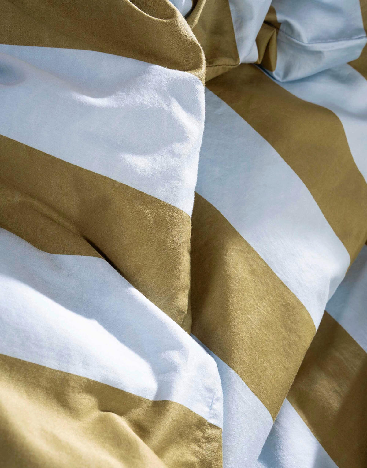 BETTWÄSCHE 2-teilig Minte Satin 155/220 cm  - Hellgrün/Hellblau, KONVENTIONELL, Textil (155/220cm) - Essenza