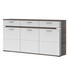 SIDEBOARD Melamin Braun, Grau, Weiß - Alufarben/Braun, Design, Holzwerkstoff/Kunststoff (180,1/93/41cm) - Stylife SIDEBOARD Melamin Braun, Grau, Weiß - Alufarben/Braun, Design, Holzwerkstoff/Kunststoff (180,1/93/41cm) - Stylife