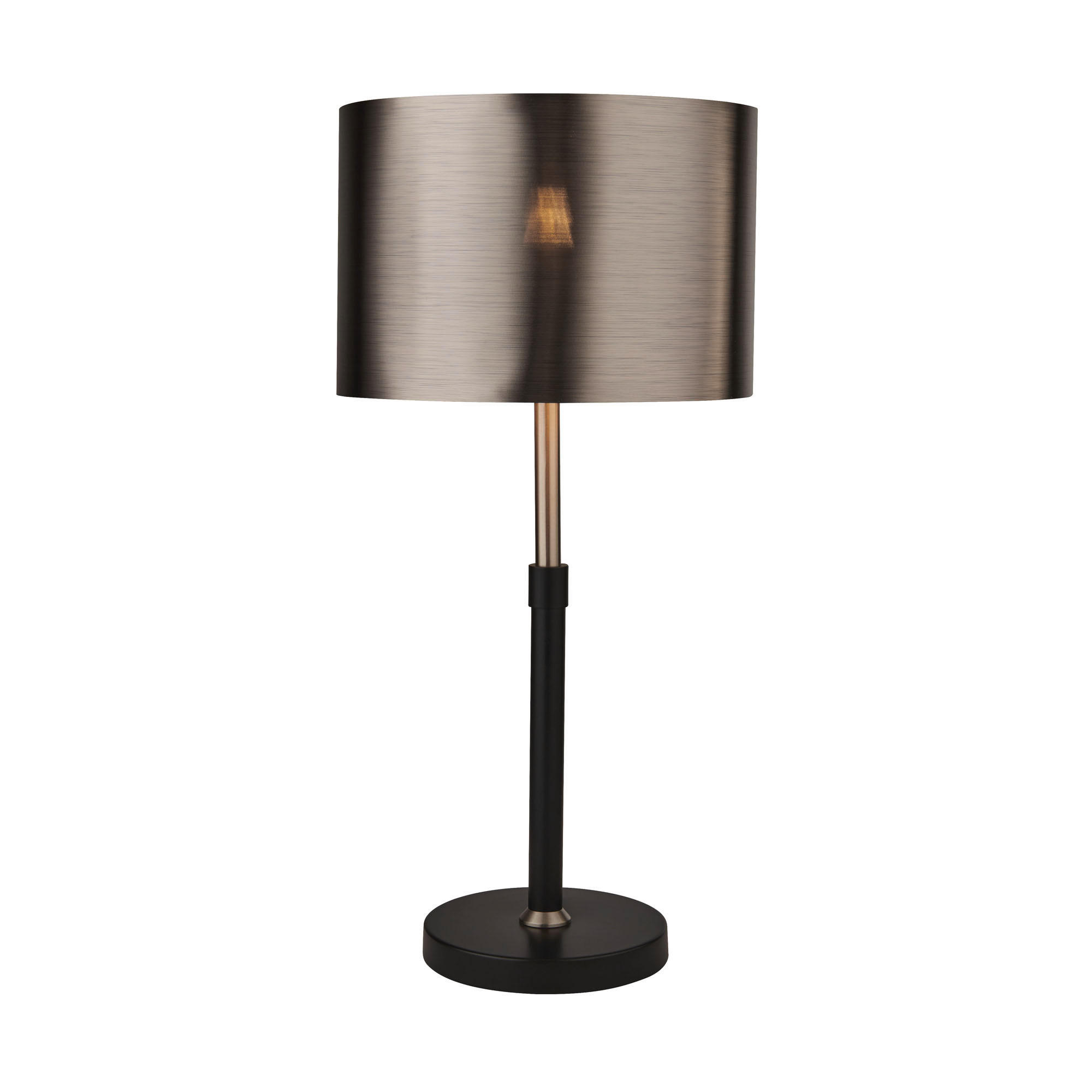 TISCHLEUCHTE 30/30/59.5 cm   - Chromfarben/Silberfarben, LIFESTYLE, Kunststoff/Metall (30/30/59.5cm)