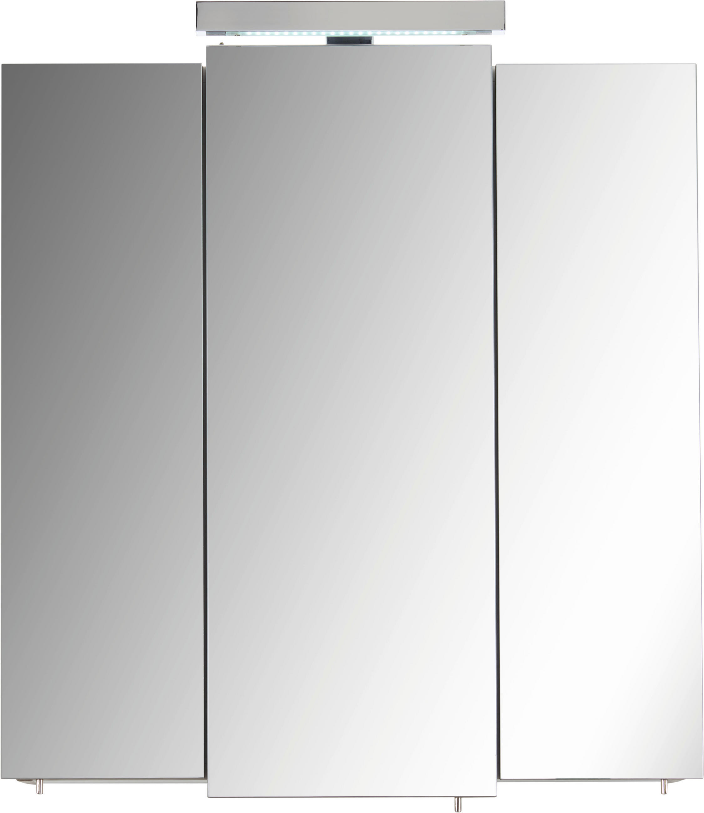 SPIEGELSCHRANK 68/73/20 cm  - Eichefarben, Basics, Glas/Holzwerkstoff (68/73/20cm) - Xora