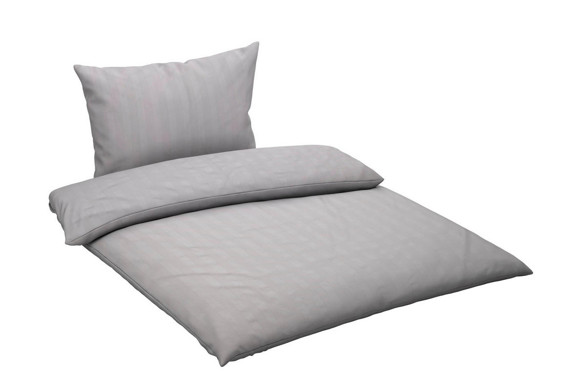 POSTELJINA 140/200 cm   - svijetlo siva, Konvencionalno, tekstil (140/200cm) - Dieter Knoll