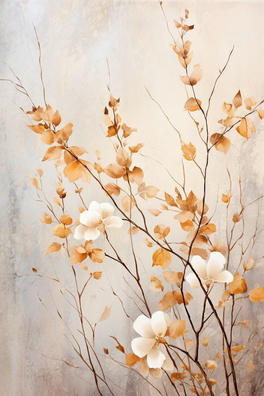 LEINWANDBILD Pflanzen 30/40 cm  - Naturfarben, Basics, Holz/Papier (30/40cm) - Euroart