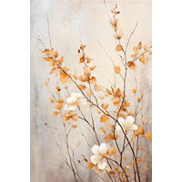 LEINWANDBILD Pflanzen 30/40 cm  - Naturfarben, Basics, Holz/Papier (30/40cm)