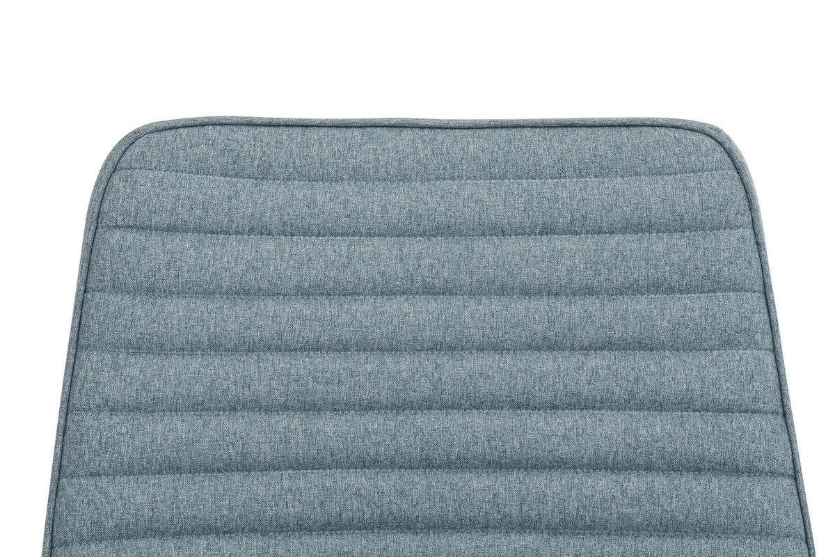 KŘESLO, textil, modrá - modrá/černá, Moderní, kov/textil (66/85/69cm) - P & B