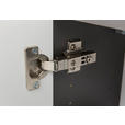 HOCHSCHRANK 40/180/35 cm  - Silberfarben/Graphitfarben, Natur, Holzwerkstoff (40/180/35cm) - Xora