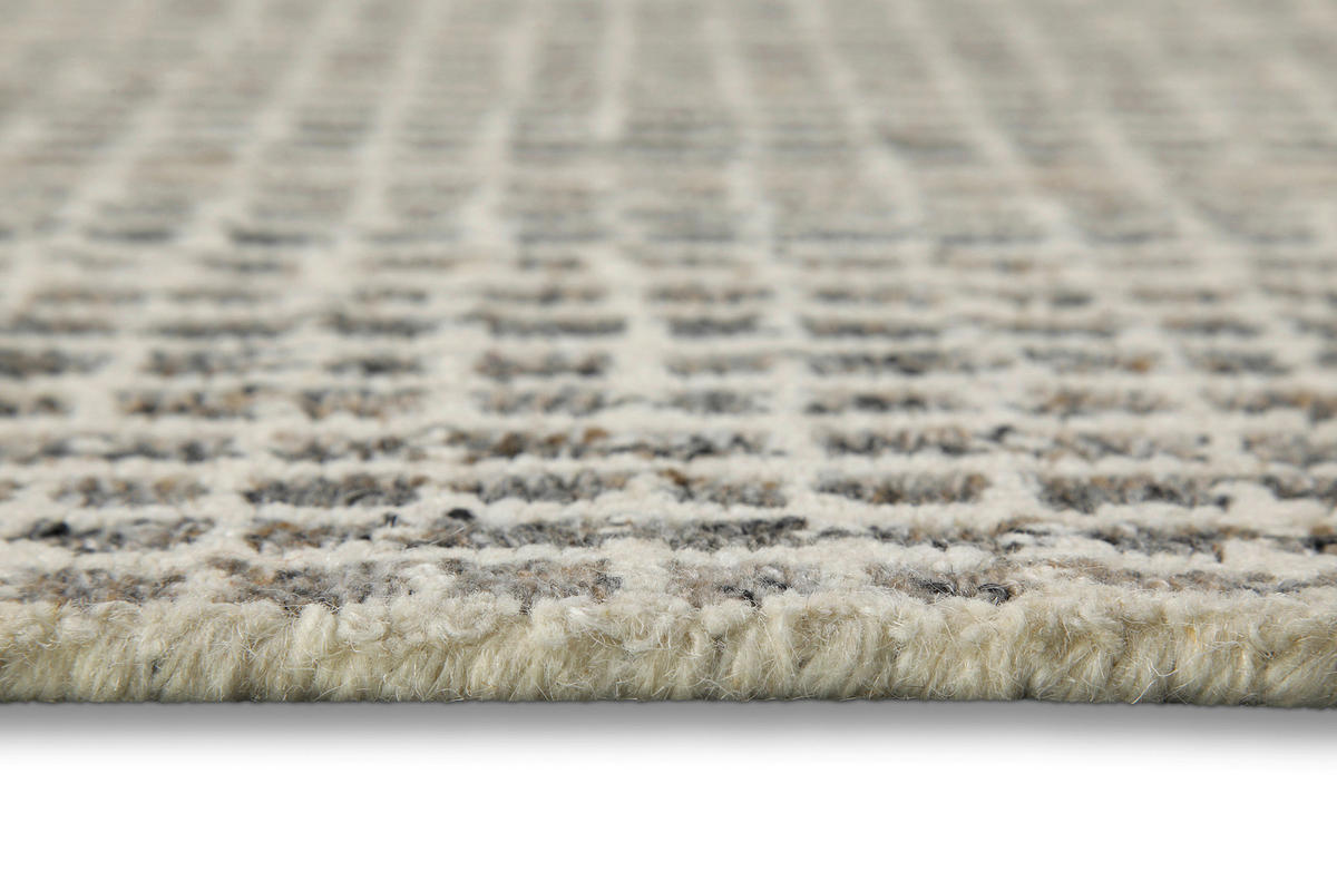 FLACHWEBETEPPICH  Wohnzimmer 240/340 cm Hamptons FOURTEEN Creme, Grau rechteckig  - Creme/Grau, Basics, Textil (240/340cm) - WECON HOME