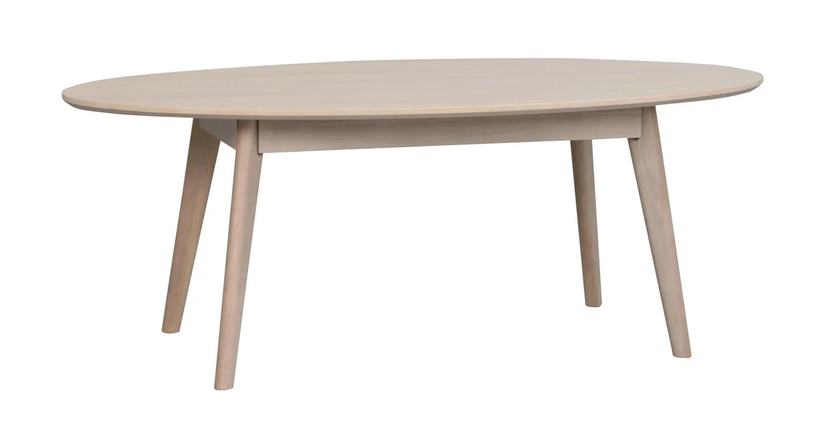 SOFFBORD i trä 130/65/48 cm  - ek Bianco, Klassisk, trä (130/65/48cm) - Rowico