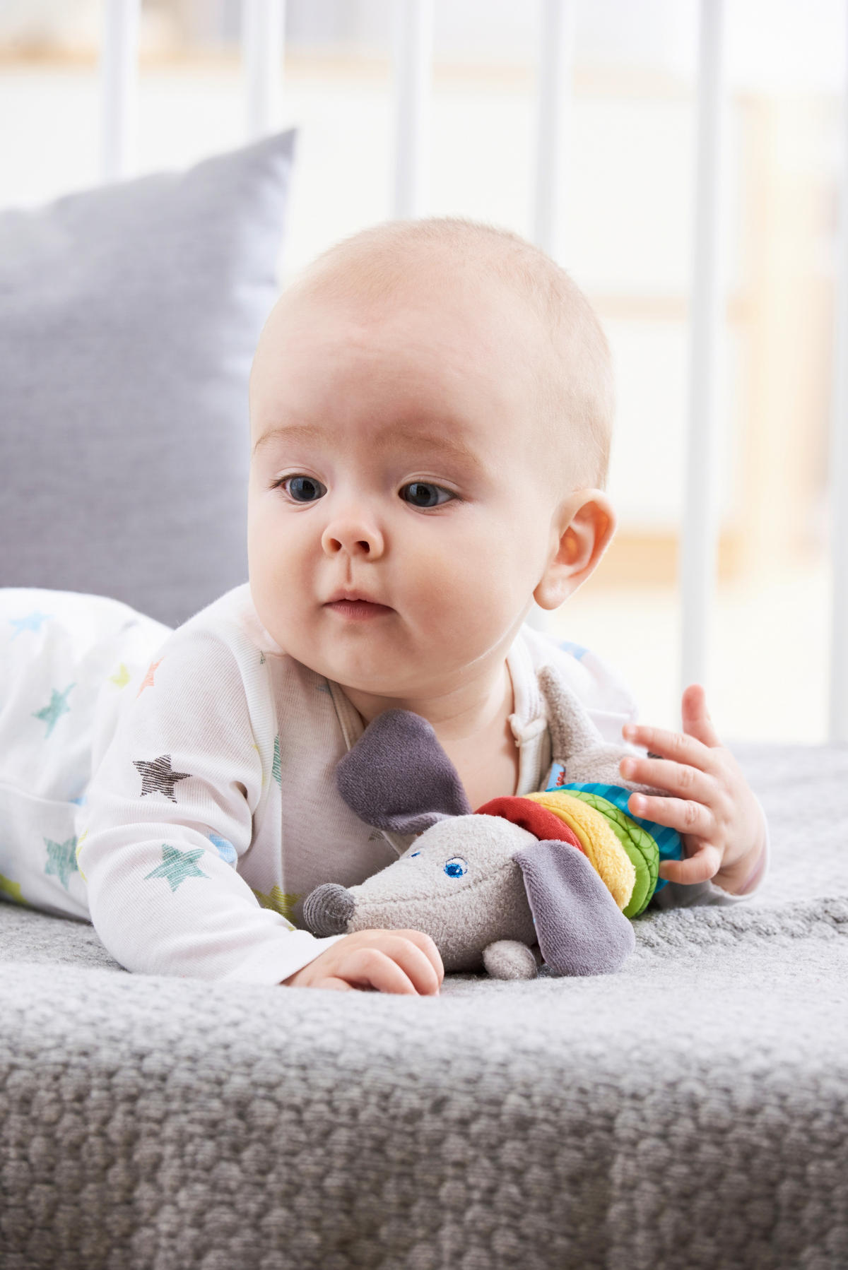 RATTERFIGUR Dackel  - Multicolor/Grau, Basics, Kunststoff (19/8/19,5cm) - Haba