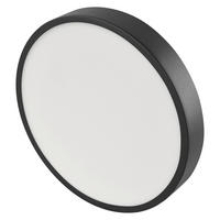 STROPNÍ LED SVÍTIDLO, 30/30/4.2 cm - černá, Basics, kov (30/30/4.2cm)
