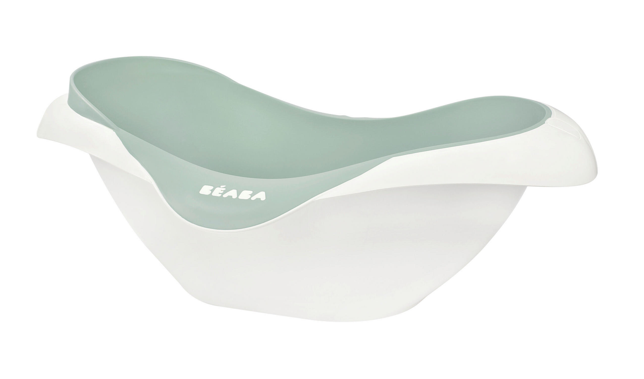 BABYBADEWANNE  - Salbeigrün/Weiß, Basics, Kunststoff (82/55/29cm) - Beaba