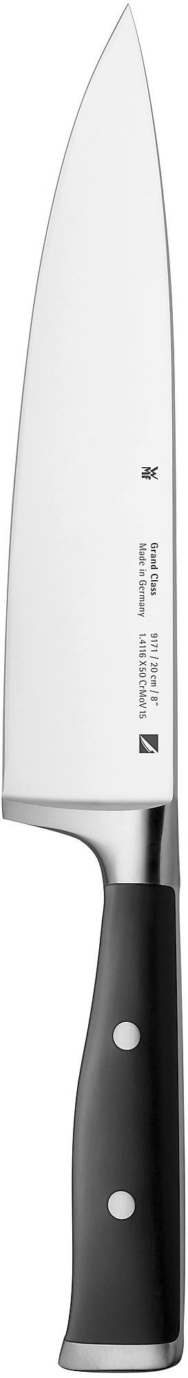 KOCHMESSER Grand Class Stahl 35 cm  - Edelstahlfarben/Schwarz, Design, Kunststoff/Metall (35cm) - WMF