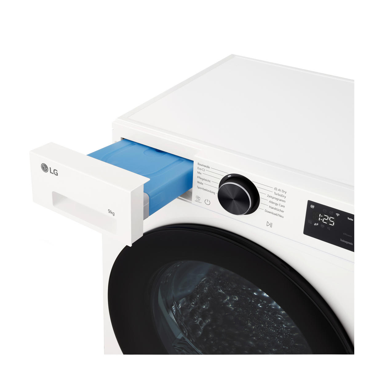 WÄRMEPUMPENTROCKNER RT90X7  - Weiß, Basics, Metall (60/85/66cm) - LG