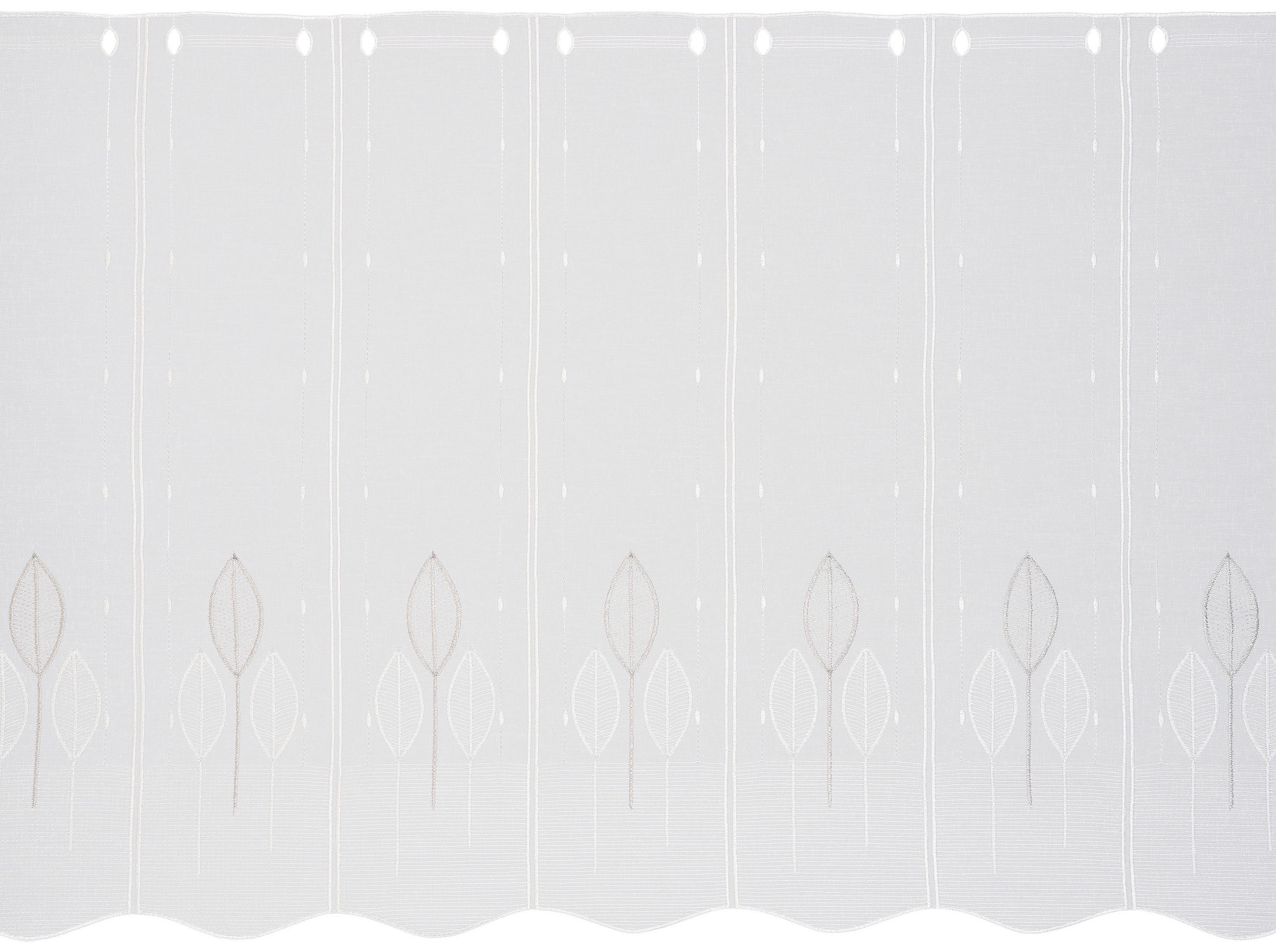 KRÁTKA ZÁCLONA, polopriehľadné, 75 cm - Konventionell (75cm) - Esposa