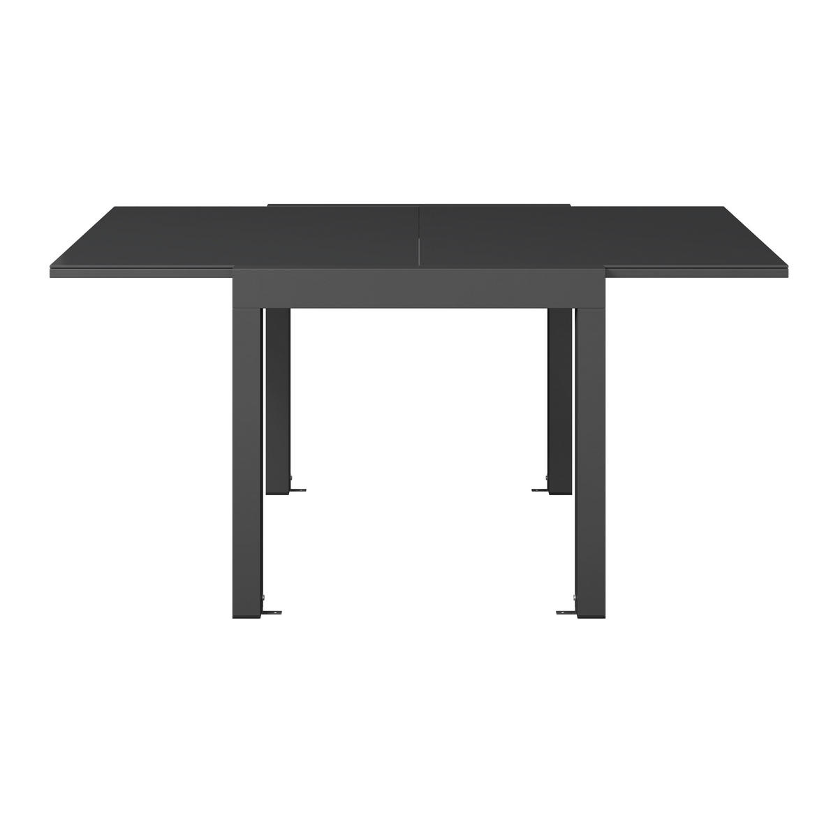 BALKONTISCH  - Beige, MODERN, Glas/Metall (160/80/75/80cm) - Ambia Garden