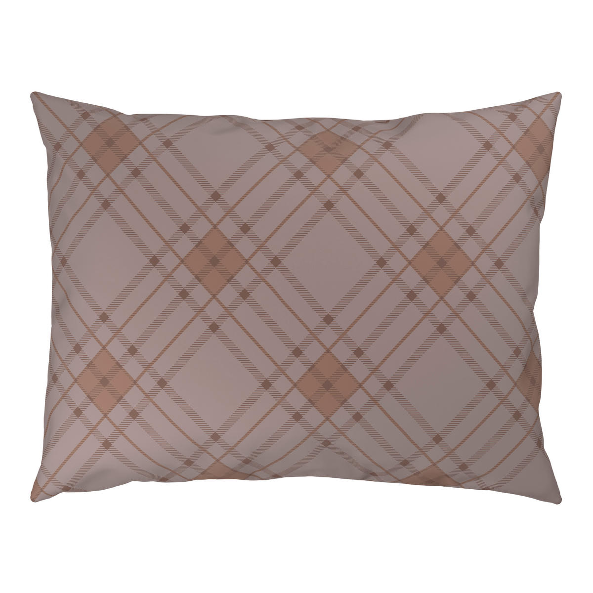POVLEČENÍ satén šedohnědá 200/200 cm - šedohnědá, Design, textil (200/200cm) - Ambia Home