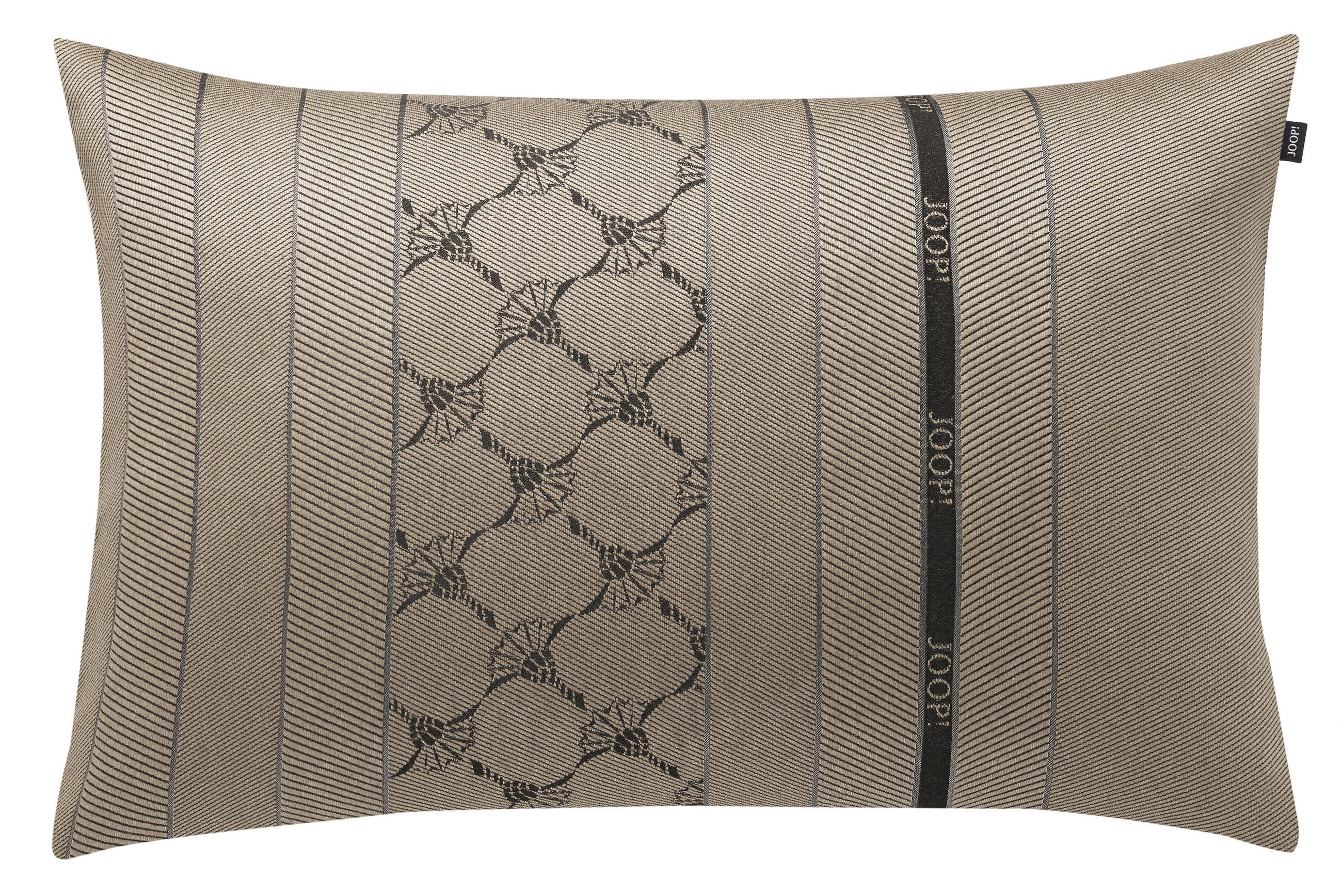 POŤAH NA VANKÚŠ  40/60 cm - cappuccino/tmavosivá, Design, textil (40/60cm) - Joop!