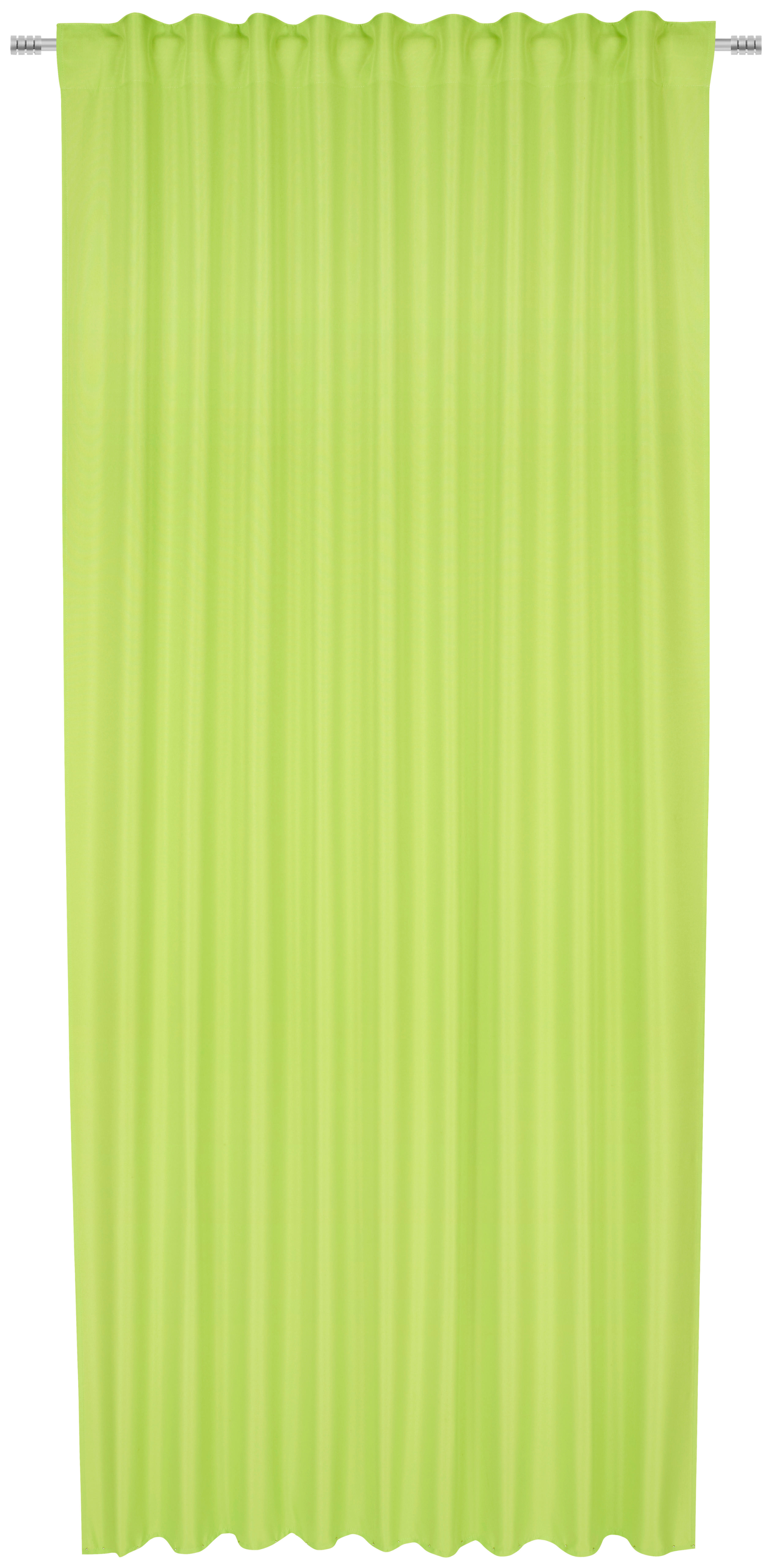 HOTOVÝ ZÁVĚS, neprůsvitné, 140/245 cm - zelená, Konvenční, textil (140/245cm) - Boxxx