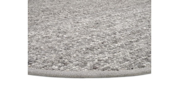 HANDWEBTEPPICH 200/200 cm Helsinki Graubraun  - Graubraun, Basics, Textil (200/200cm) - Linea Natura