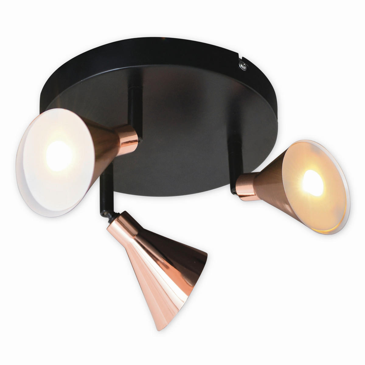 LED-STRAHLER 38/20,3 cm   - Kupferfarben, Design, Metall (38/20,3cm) - Näve