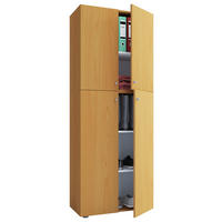 MEHRZWECKSCHRANK 70/178/40 cm  in Buchefarben  - Silberfarben/Buchefarben, Basics, Holzwerkstoff/Kunststoff (70/178/40cm) - MID.YOU