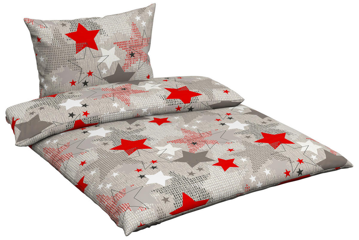 BETTWÄSCHE Flanell 140/200 cm  - Anthrazit, KONVENTIONELL, Textil (140/200cm) - Esposa