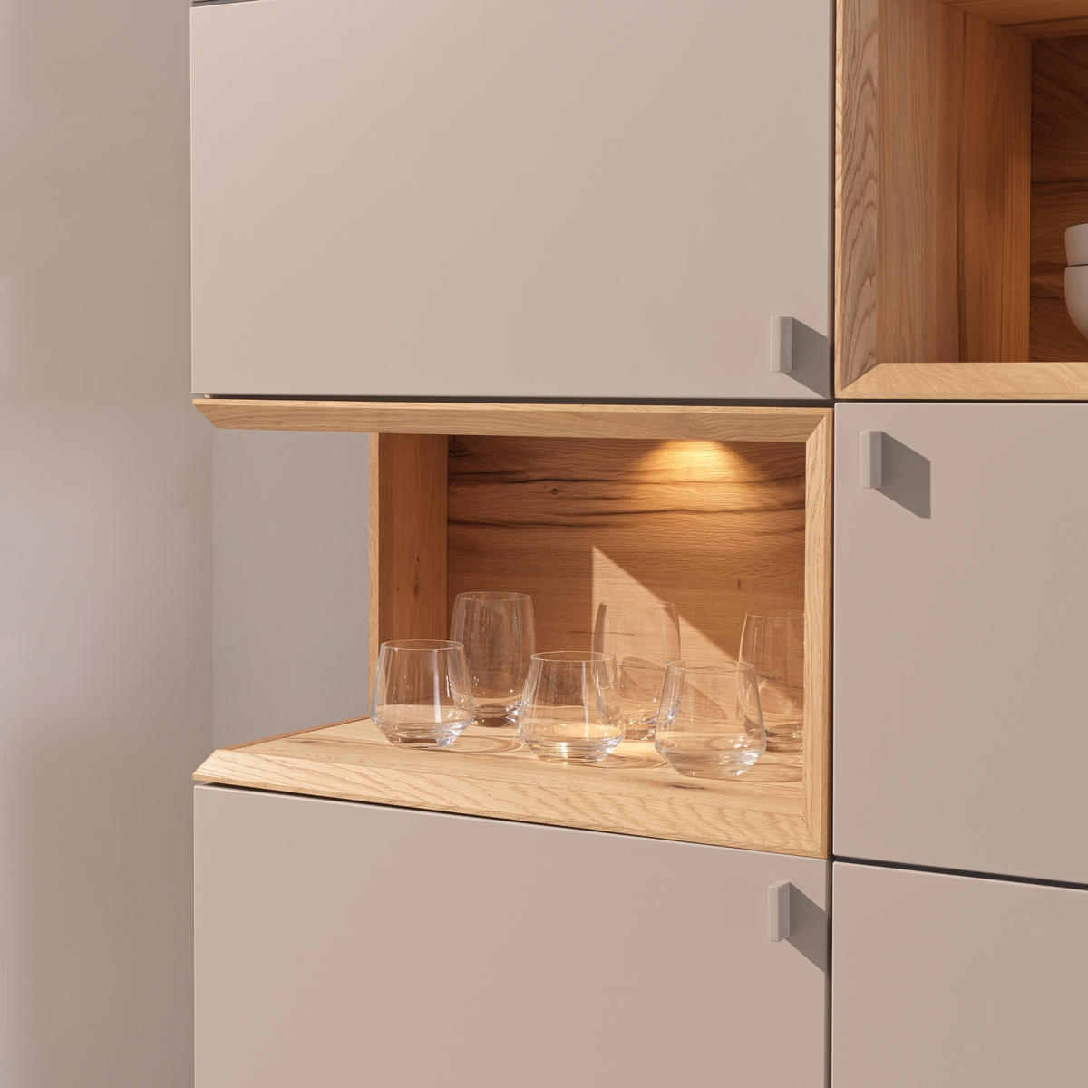 ESSTISCH Eiche furniert rechteckig Eichefarben, Edelstahlfarben  - Edelstahlfarben/Eichefarben, KONVENTIONELL, Holz/Metall (190/100/75cm) - Venjakob