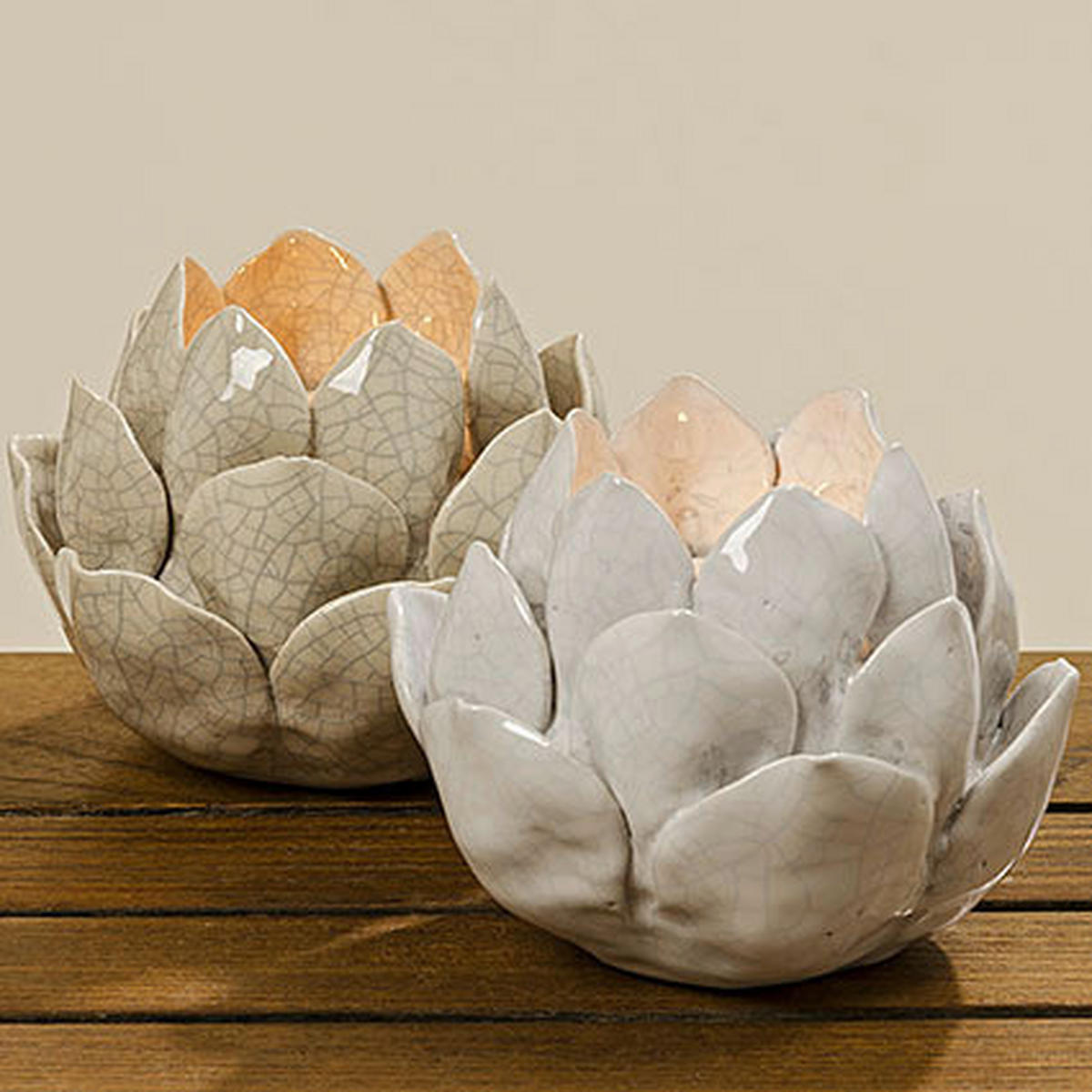 TEELICHTHALTER - Trend, Keramik (13/10cm) - Ambia Home