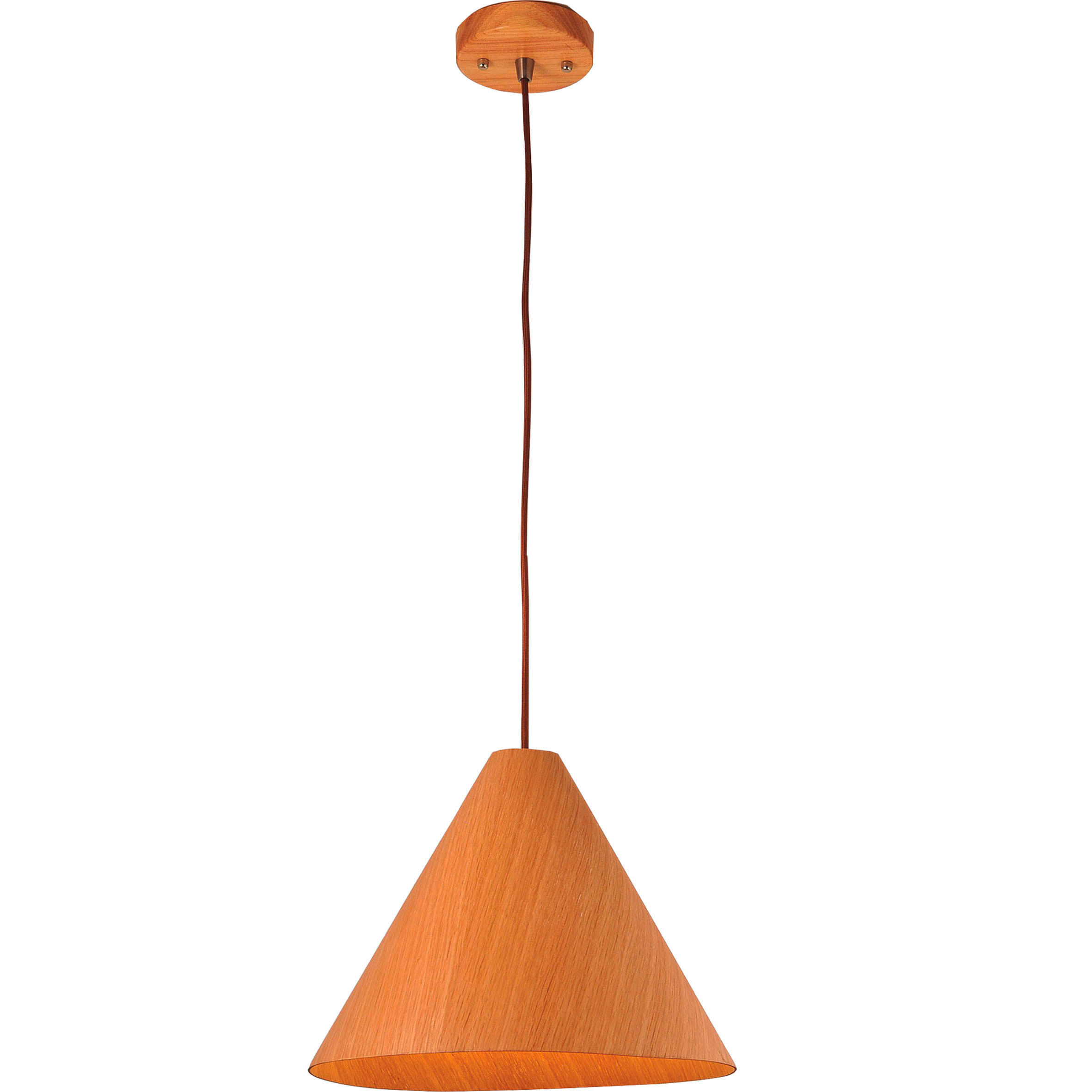 PENDELLEUCHTE 33/200 cm  - Design, Holz/Textil (33/200cm) - Fabas Luce
