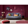 BOXSPRINGSOFA  mit Stoffauswahl Webstoff Blau  - Blau/Schwarz, Design, Textil/Metall (202/93/100cm) - Novel