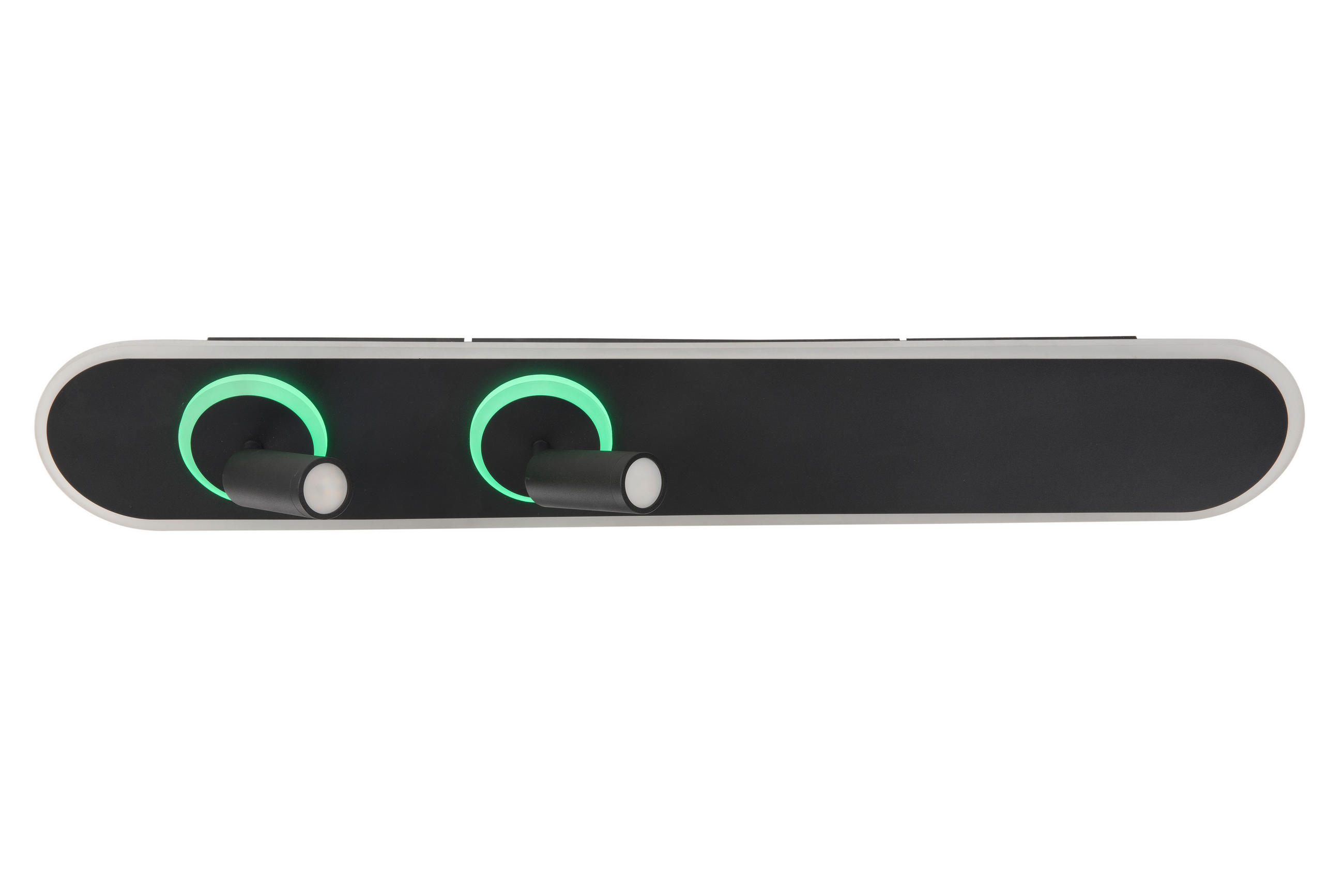 LED-WANDLEUCHTE 90/15/12 cm    - Trend, Kunststoff/Metall (90/15/12cm) - Novel