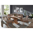 ECKBANK 140/180 cm in Braun, Eichefarben - Eichefarben/Braun, KONVENTIONELL, Holzwerkstoff/Textil (140/180cm) - Cantus