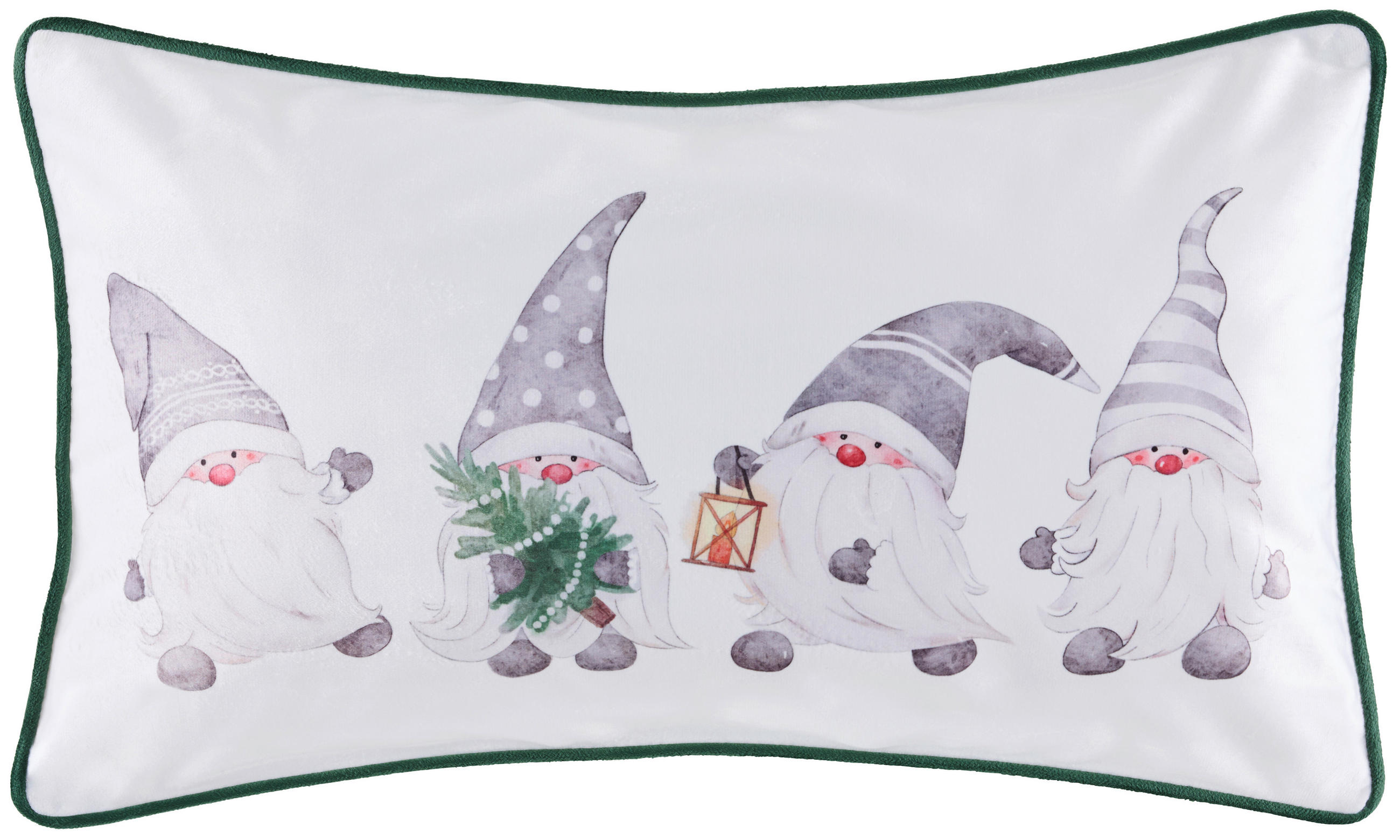 X-Mas Zierkissen Festive Getaway Mehrfarbig 30x50 cm