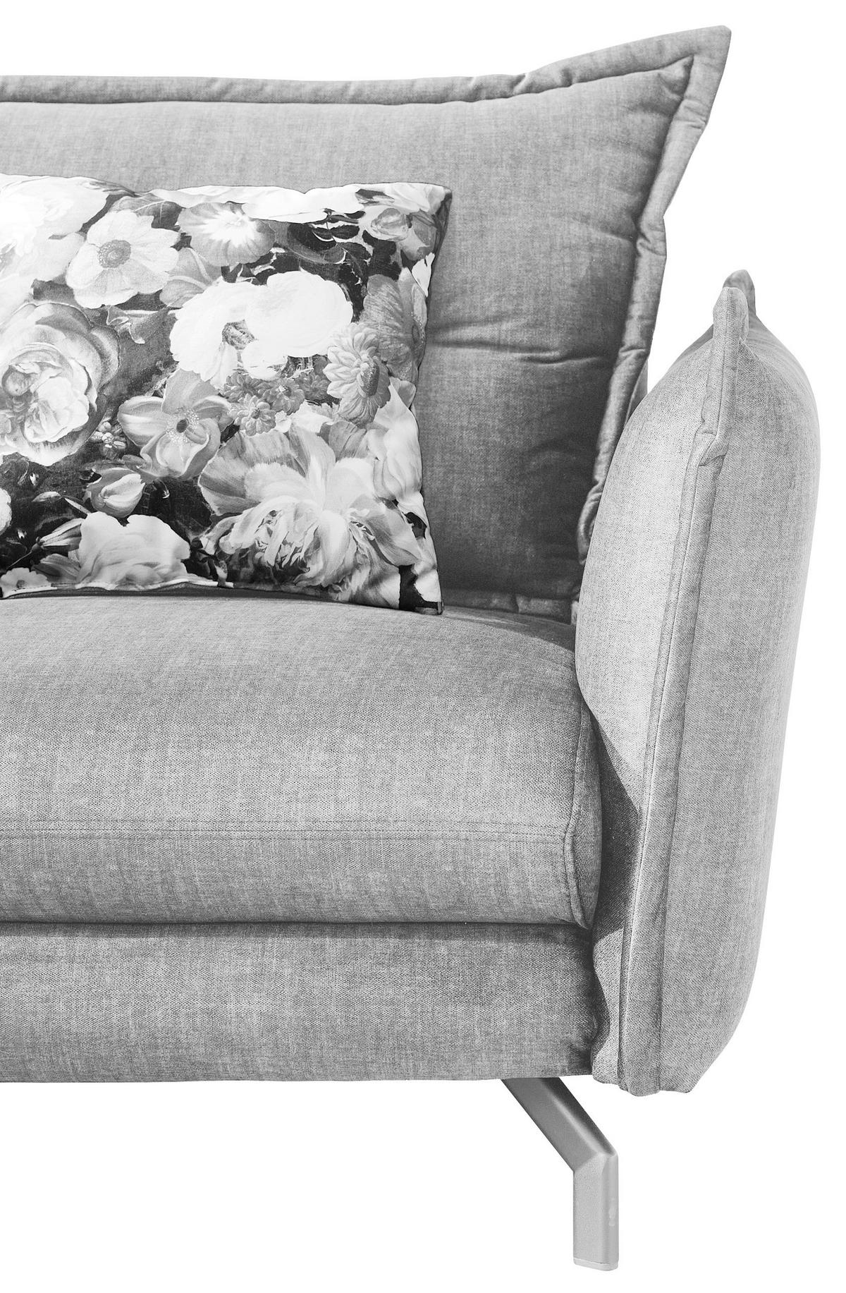 ECKSOFA in Velours Koralle  180/255 cm  - Türkis/Koralle, MODERN, Textil/Metall (180/255cm) - Livetastic