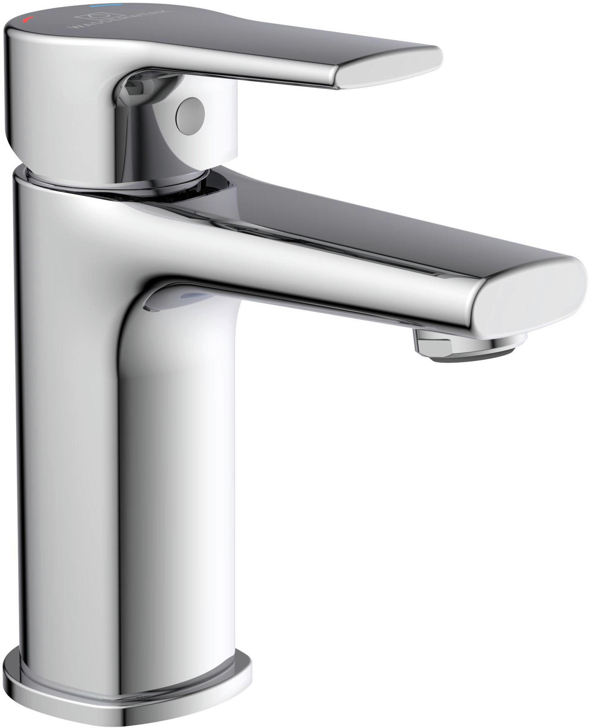 WASCHTISCHARMATUR 5,5/16,0/15,5 cm  - Chromfarben, Basics, Metall (5,5/16,0/15,5cm)