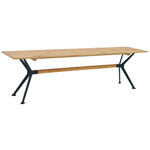 SITZBANK 160/45/35 cm  in Wildeiche  - Wildeiche/Eichefarben, Natur, Holz/Metall (160/45/35cm) - Carryhome