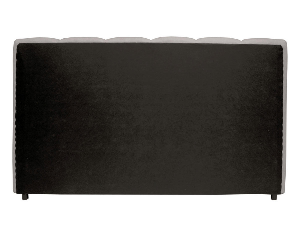 POLSTERBETT 140/200 cm  in Ecru  - Ecru/Schwarz, Konventionell, Holz/Kunststoff (140/200cm) - Carryhome