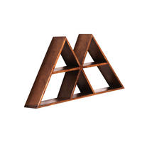 WANDREGAL 70/35/10 cm  - Naturfarben, Design, Holz (70/35/10cm) - Livetastic