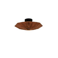 DECKENLEUCHTE   45 cm   - Braun, Modern, Naturmaterialien (45cm) - Good & Mojo
